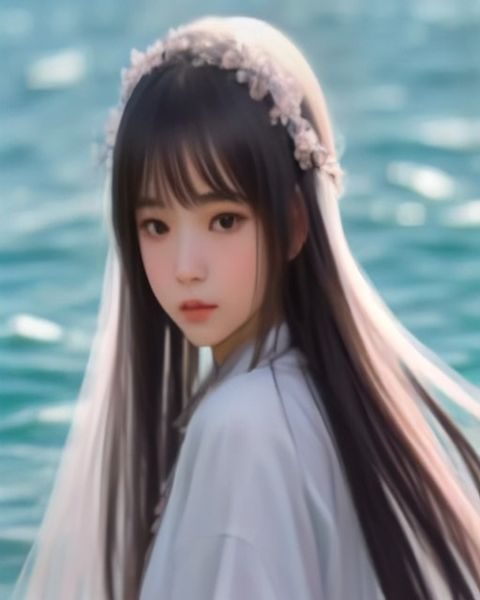 爱恋千鸟游戏主视觉图，少女千夏站在樱花飞舞的庭院中，青绿色晨光氛围